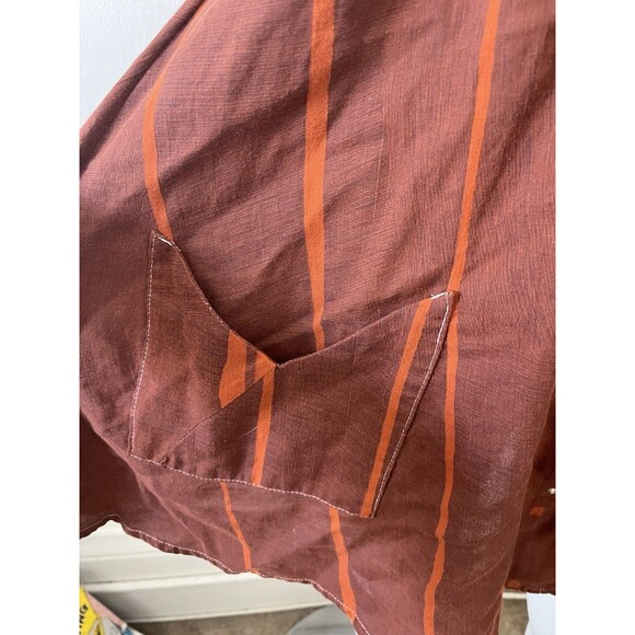 Womens Western Fairy Pinup Dress S Red Mod Halter Retro Rockabilly Ranch Boho - Picture 7 of 11